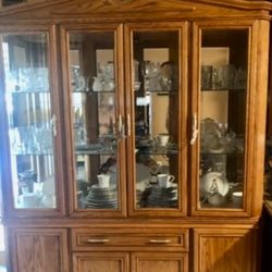 Chine Piece Crystal Display And Dressers