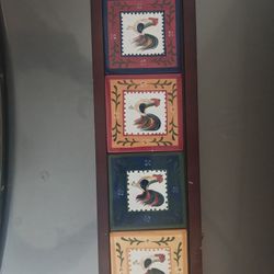 A Rooster Plaque