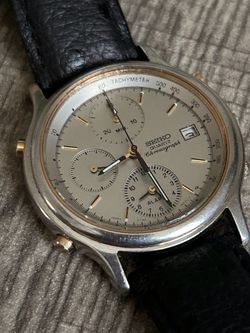 Seiko chronograph watch