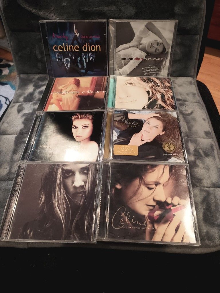 7 CD'S By CELINE DION A Beautiful Collection 
