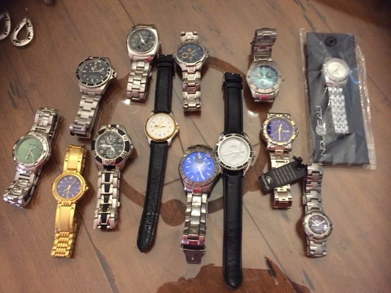 13 Watches Boca Classics Fossil Cherokee Quartz