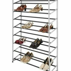 Metal Shoe Rack 40+ Pairs  
