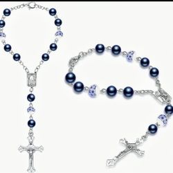 One Set Of Rosary Beads For Car, Just Showing You What It Looks Like .