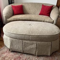 Sofa With Ottoman 