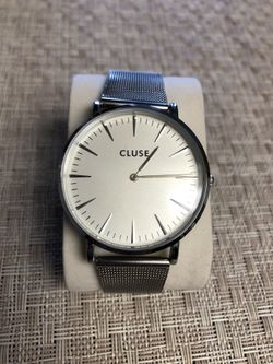 Cluse Men’s Watch Japanese Movement XL face Mesh