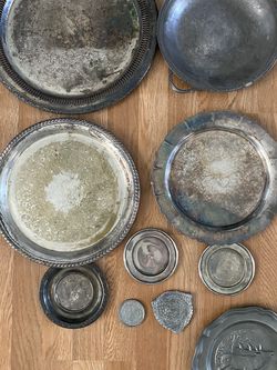 Silver Plated Plates