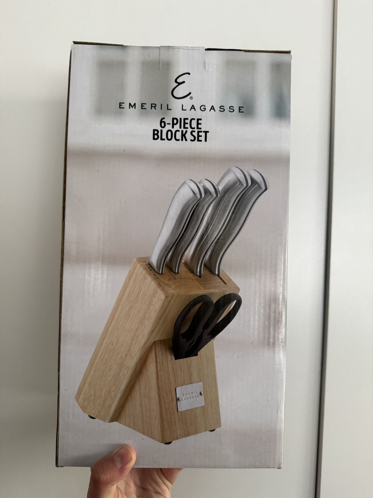 Emeril Lagasse 6 Piece Knife Block set