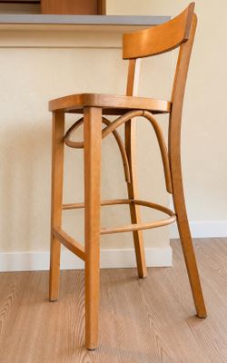 Wooden Bar Stool / Counter Chair – Solid Wood