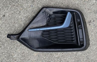 2017 2018 2019 2020 2021 HONDA CIVIC HATCHBACK REAR BUMPER RIGHT PASSENGER GARNISH