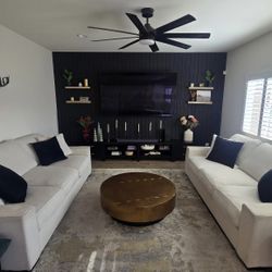 2 Sets Of 3 Seater Couches