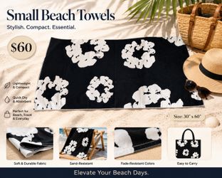 Small beach towels