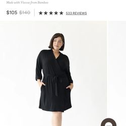 Cozy Earth kimono Robe 