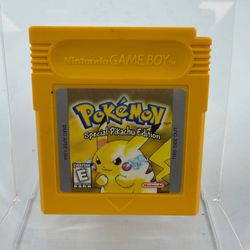 Pokemon Yellow (Nintendo GameBoy, 1999)