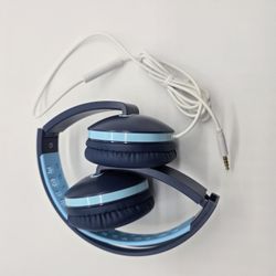 Jelly K9 Kids Headphones with Microphone, Folding Stereo Bass Headset with 1.5M