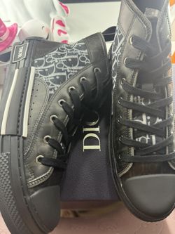 Black Dior High Tops 
