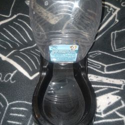 Small Pet Gravity, Self Refilling Water Bowl/ Dispenser For Small Dog Or Cat
