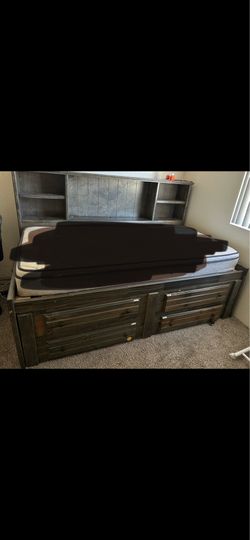 Twin bed frame