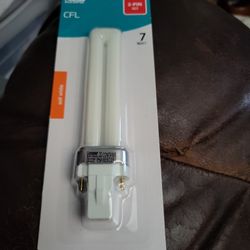 Compact Florescent Bulb Light 7 Watt Soft Light