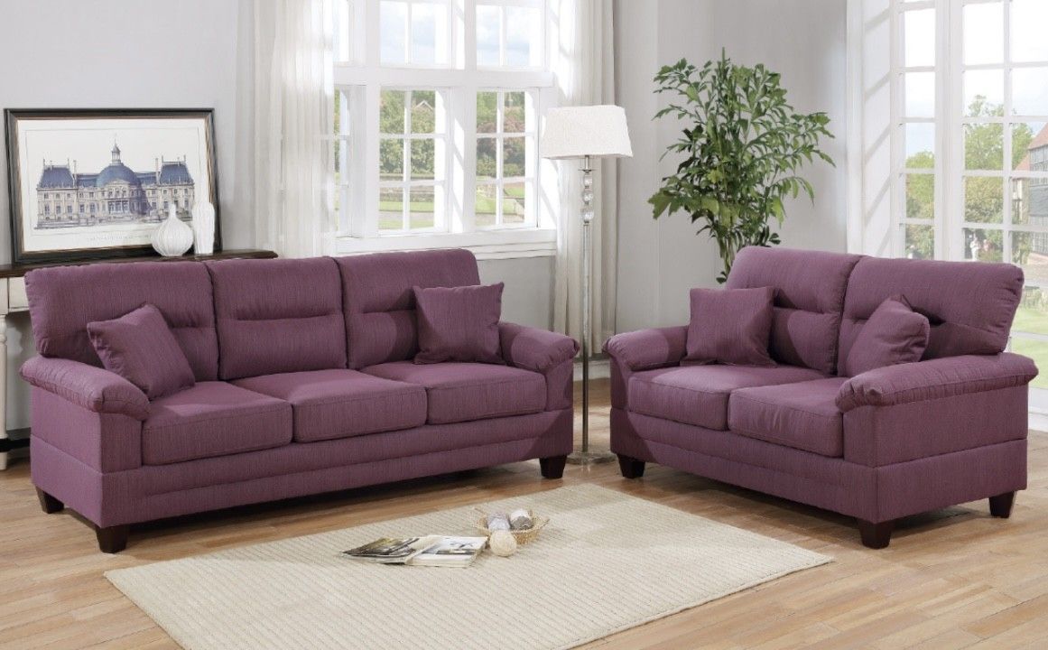 Purple Sofa