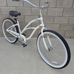 26" Electra "Pearl White" Beach Cruiser