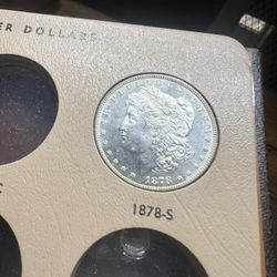 1878-S Morgan Silver Dollar 