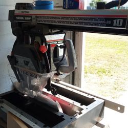 10 Inch Craftsman Radial Saw. 