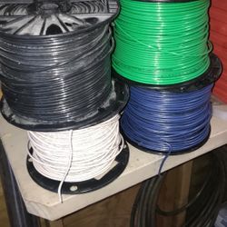 4 Wire Rolls #12 Solid 500 Ft Each New
