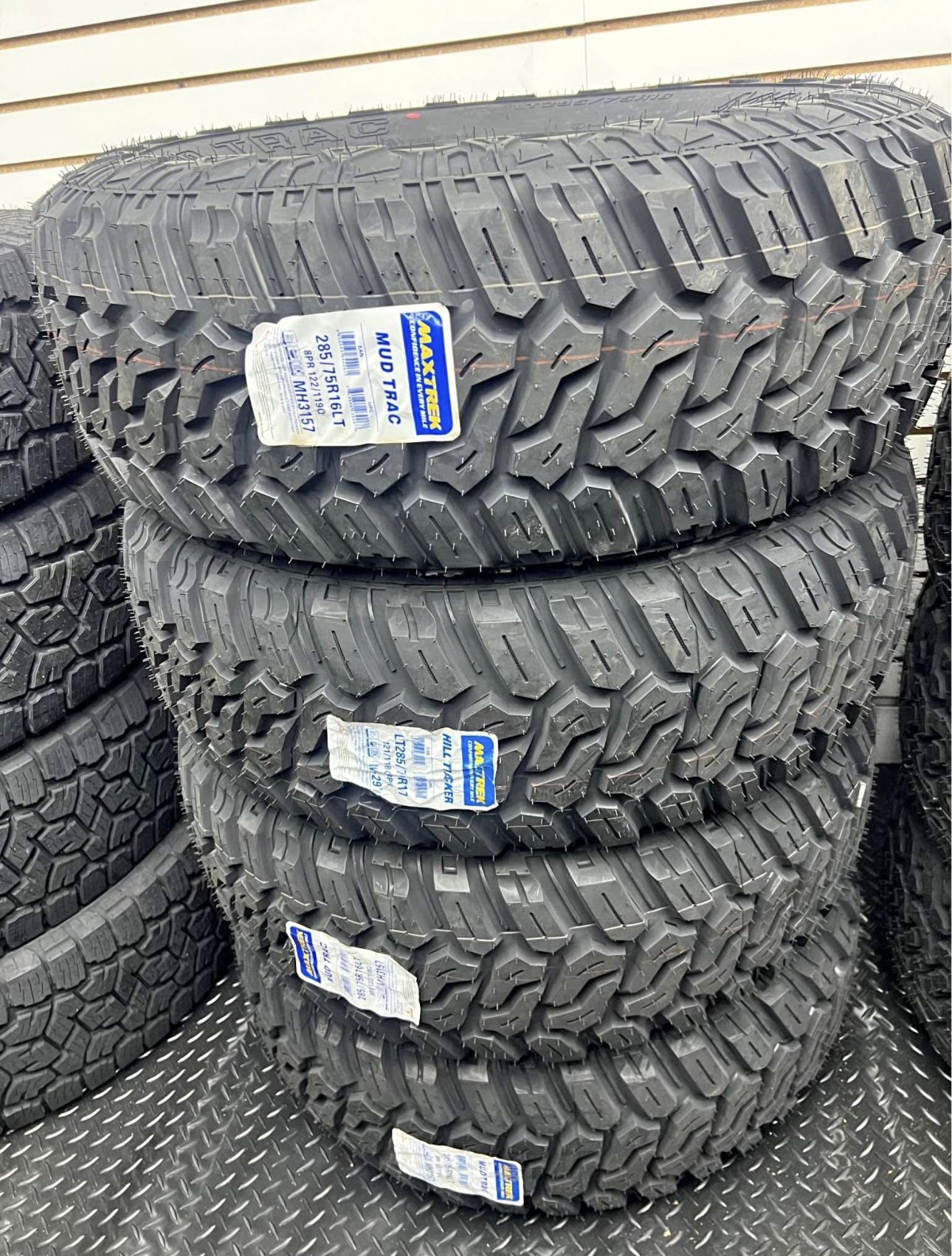 LT285/75R16 Maxtrek Mud Trac MT Tires For Sale, WE CARRY ALL MAJOR BRANDS