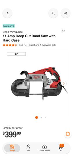 Milwaukee band saw