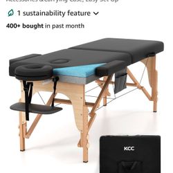 Portable Massage Table + Accessories 