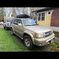 2002 Toyota 4runner Limited 3rd gen 4x4 with diff locker