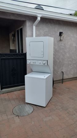 24 inch wede stackable washer electric ⚡ dryer 220 volts