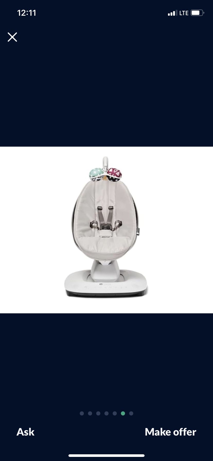 MamaRoo Baby Swing New w/Open Box! FINAL SALE!