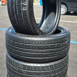 SET OF 4 USED 205/45R17 HANKOOK VENTUS
