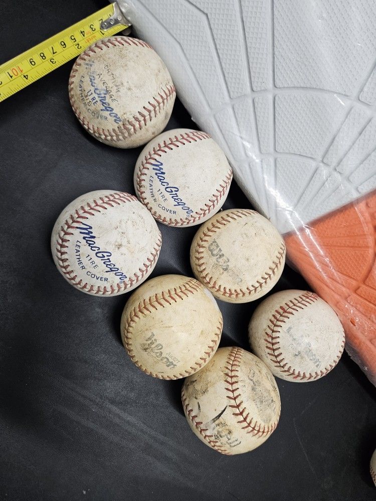 7 ....11" Softballs