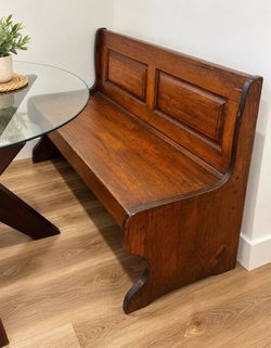 Bench solid wood