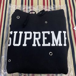 Supreme Eyelet Hoodie Size Small Brand New