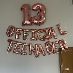 13 Birthday Decorations 