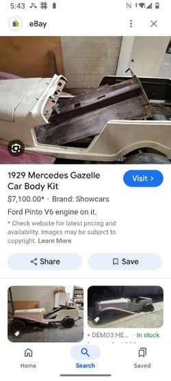 1929 Mercedes Gazelle Replica Kit Car