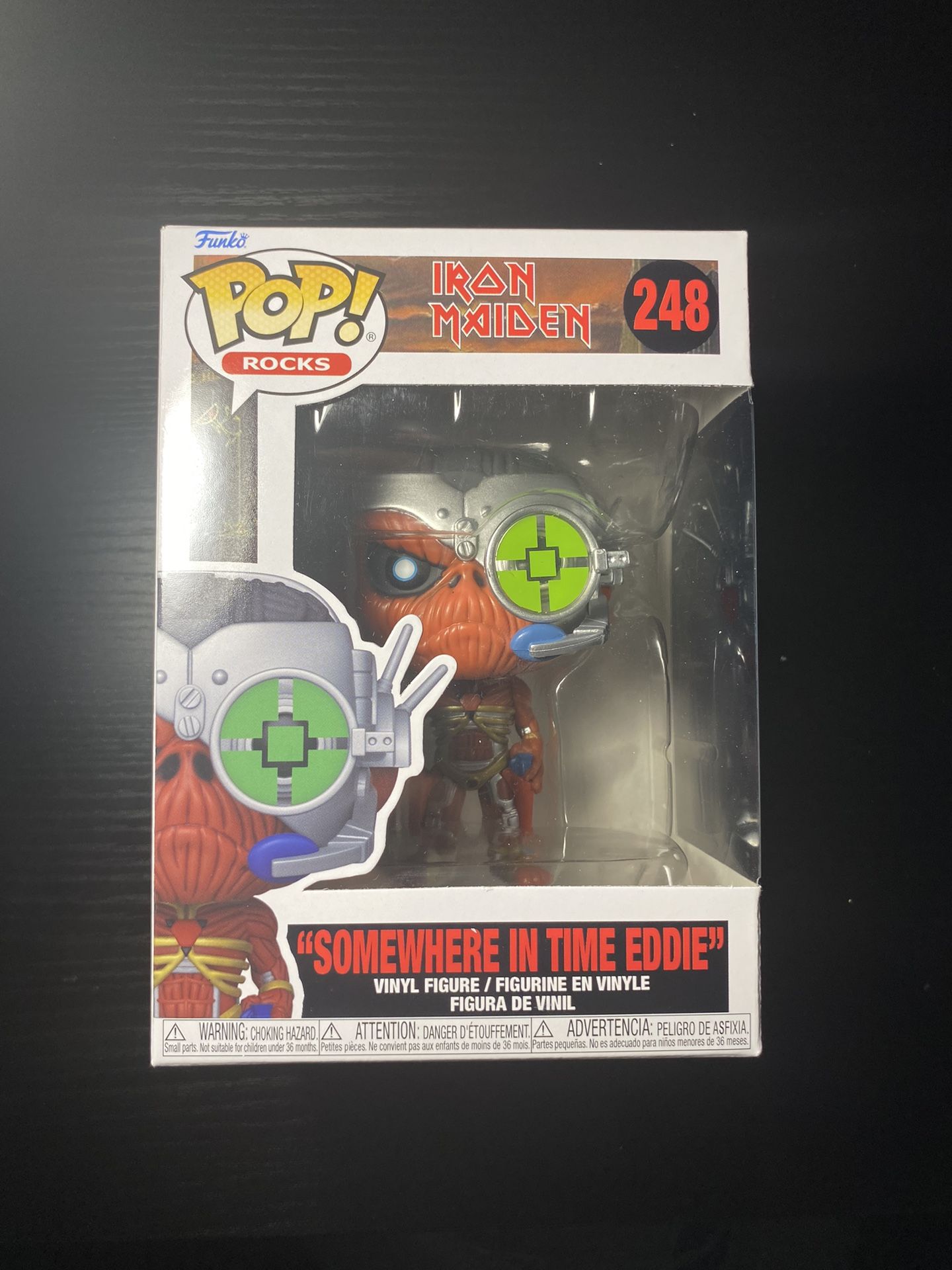 POP Iron [Maiden] Eddie - Somewhere in Time Funko Vinyl Figure 