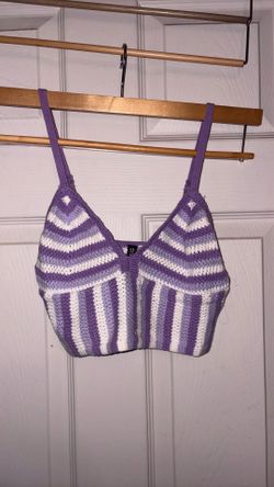 Crochet crop top