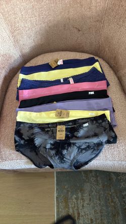 Victoria Secrets Pink Hipster Underwear -9 Pairs
