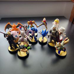 amibo figures (sold as lot)