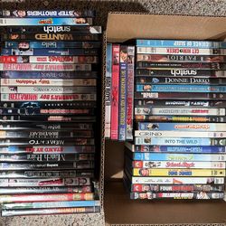 50+ DVDs