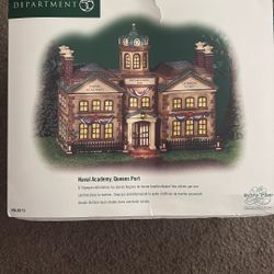 Department 56 Naval Academy, Queens Port + Sailors 