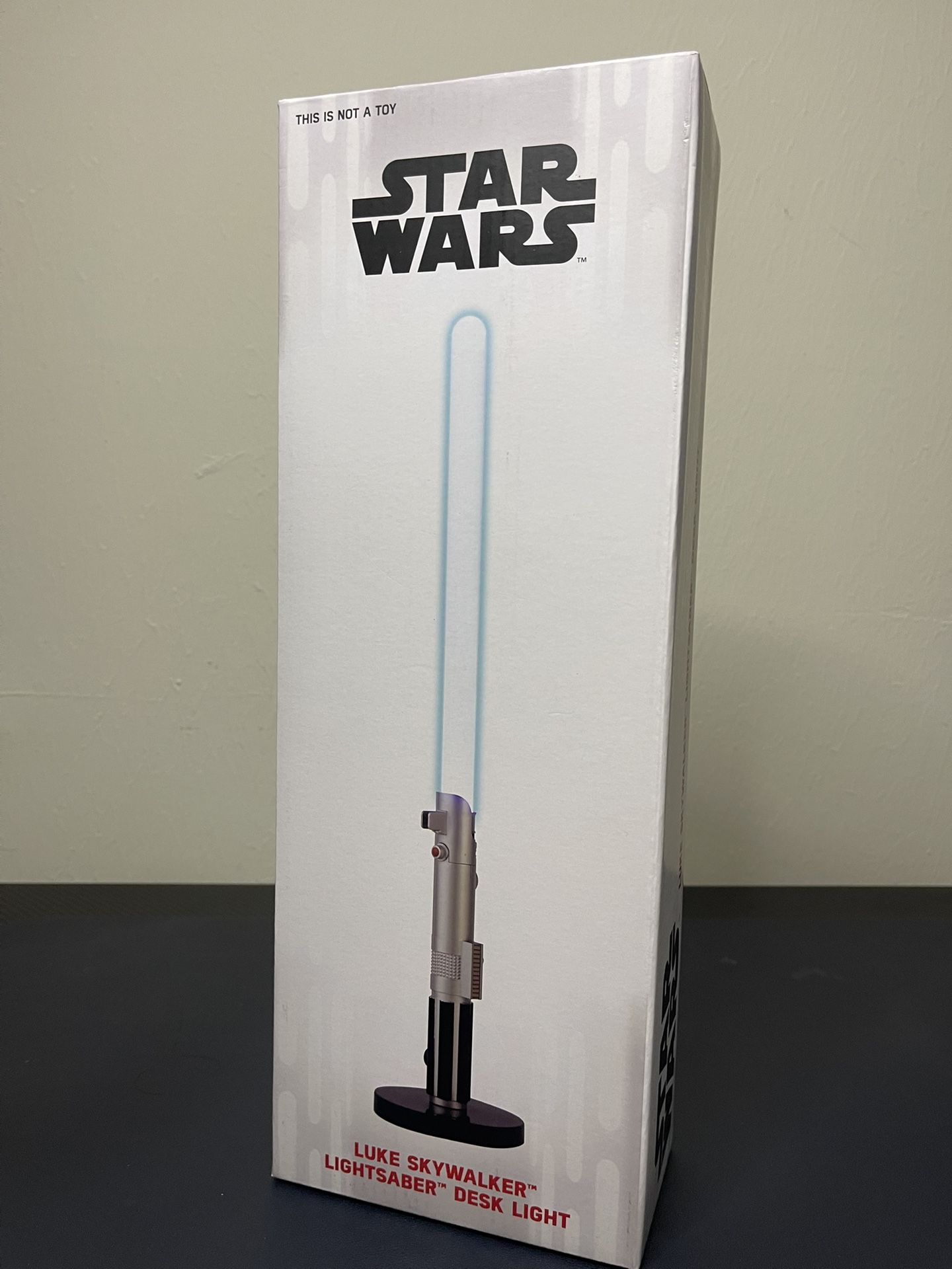 Star Wars Luke Skywalker Lightsaber Desk Light | Glows Like the Real Thing!