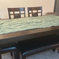 For Sale! All Wood Dining Set 5 Piece! 