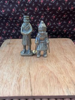 Vintage brass figurines