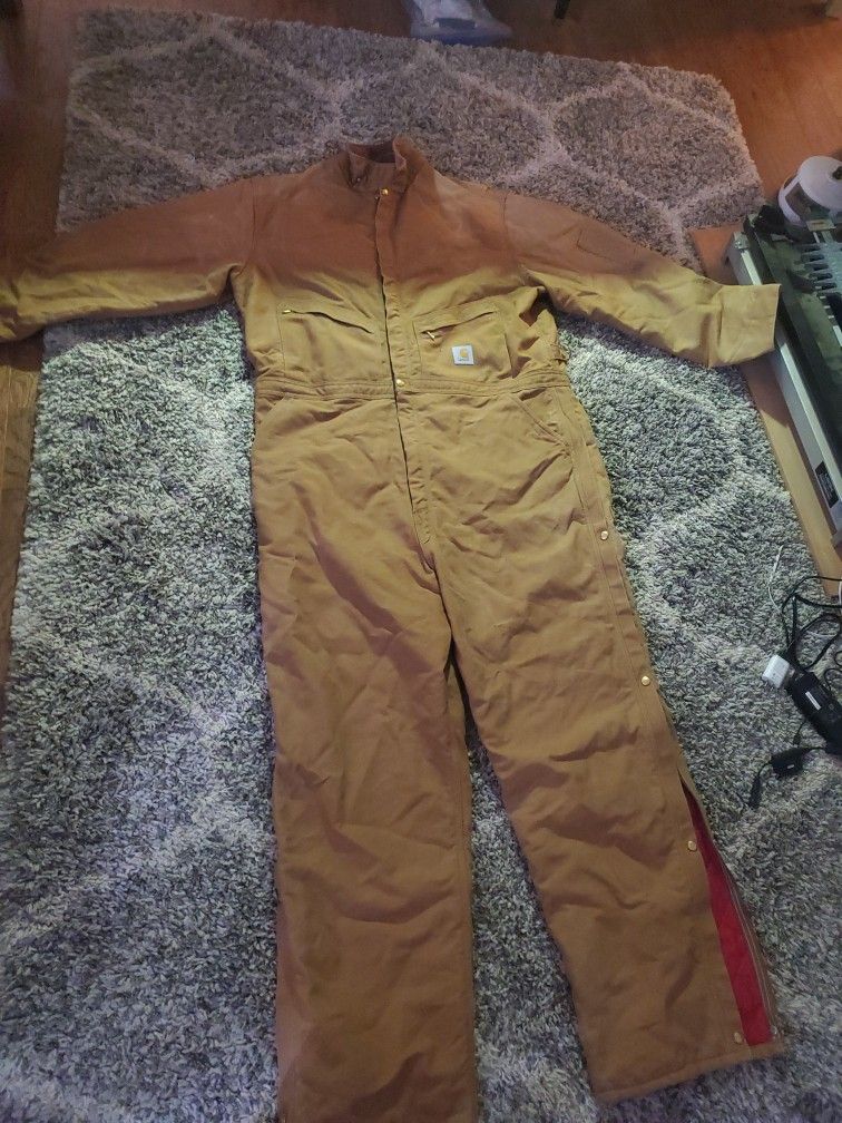 Carhartt Insulated Coveralls 52 Tall