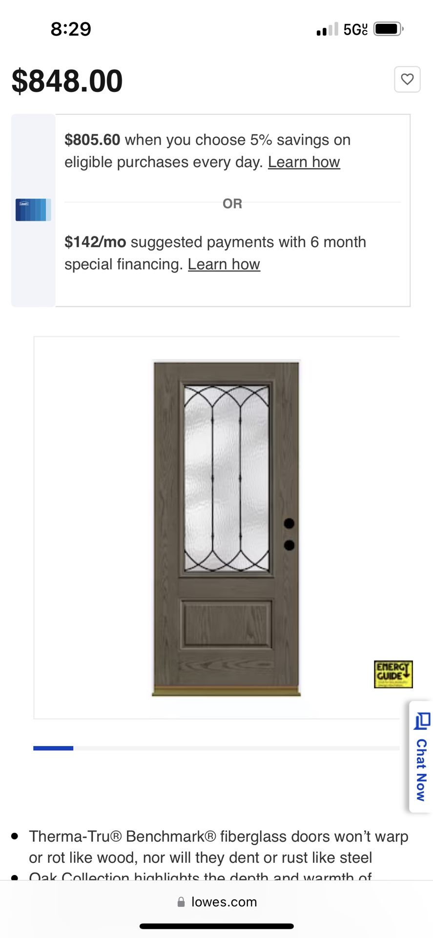 New Therma Thru Benchmark Door 🚪